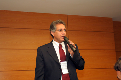 Luiz Moreira de Castro - Presidente da Abrasp, na abertura do evento 2006