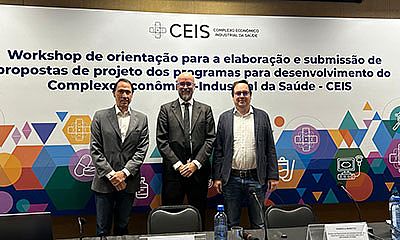 ABRASP Participa do Workshop de Orientação para Elaboração e Submissão de Propostas de Projeto dos Programas para Desenvolvimento do CEIS