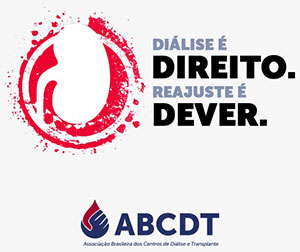 Campanha Diálise é Direito. Reajuste é Dever.